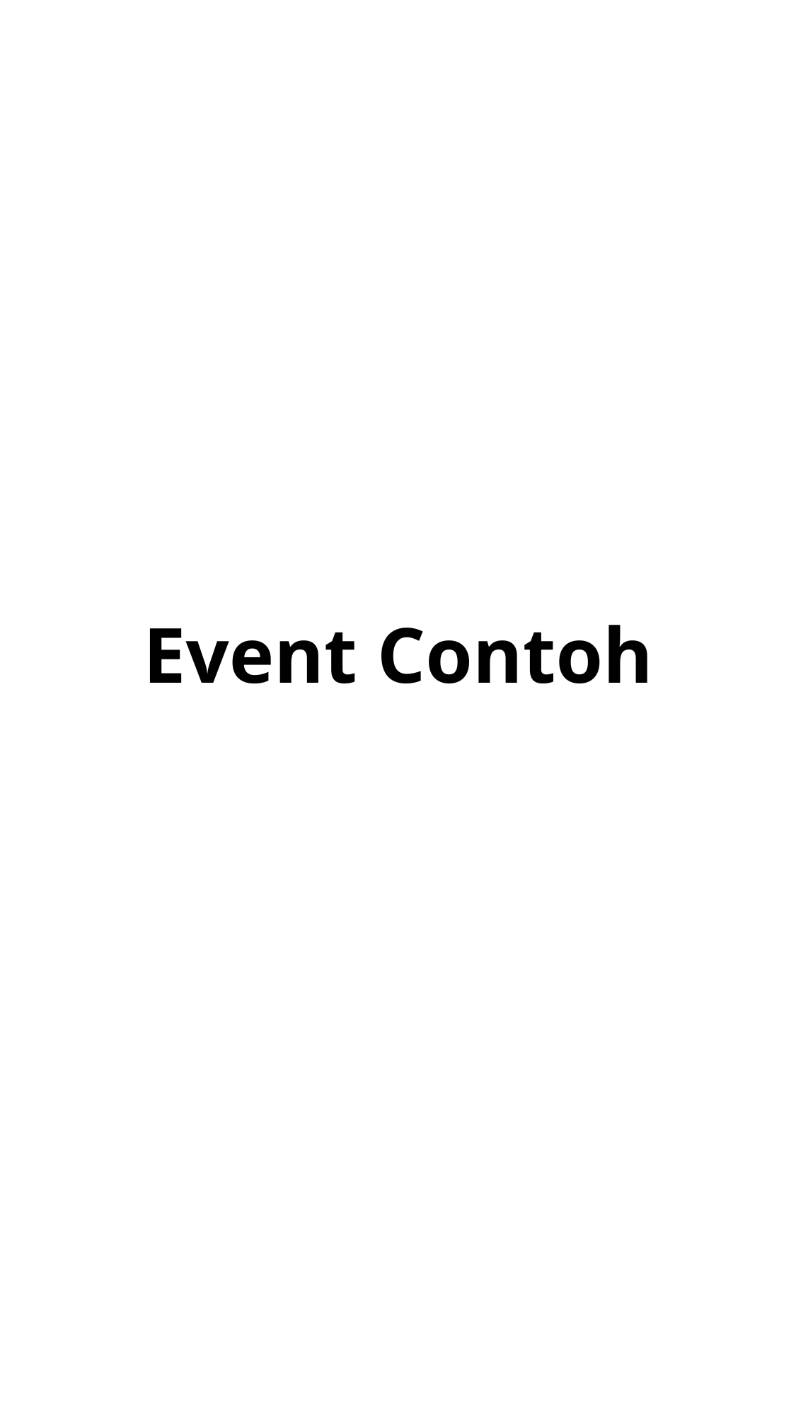 Poster Event